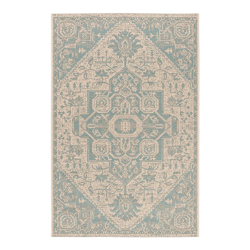 29586931 Safavieh Beachouse Lydia Indoor Outdoor Rug, Turqu sku 29586931