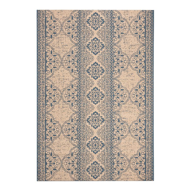 Safavieh Beach House Faith Indoor Outdoor Rug, Blue, 8X10 Ft
