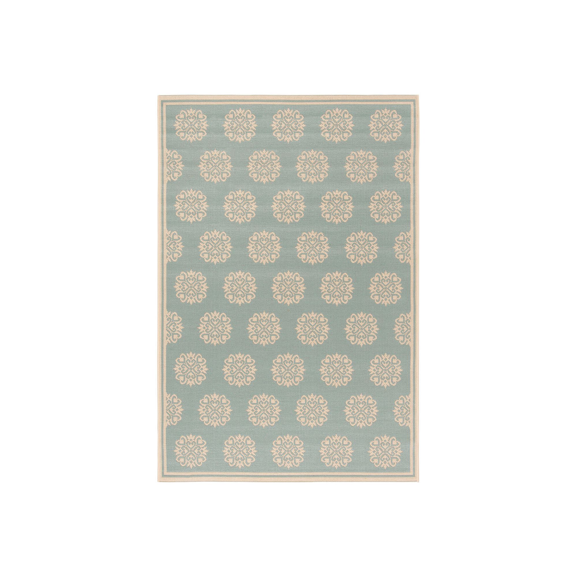 Safavieh Beachouse Lilly Rug, Aqua Ivory