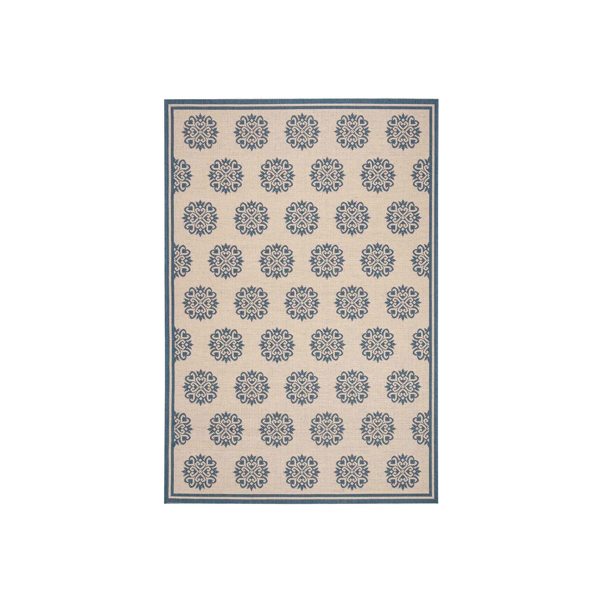 Safavieh Beachouse Lilly Rug, Blue Creme