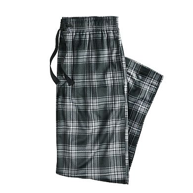 Men's Van Heusen Plaid Silky Fleece Sleep Pants