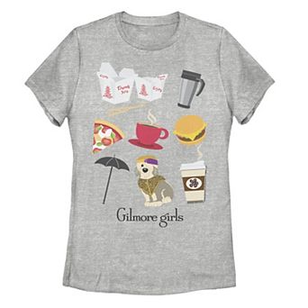 Juniors' Gilmore Girls Icons Tee