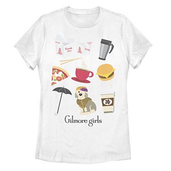Juniors' Gilmore Girls Icons Tee