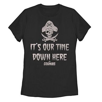 Juniors' The Goonies "It's Our Time Down Here" Pirate Tee