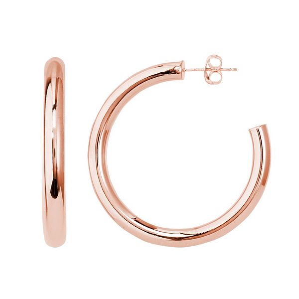 Kohls store gold hoops