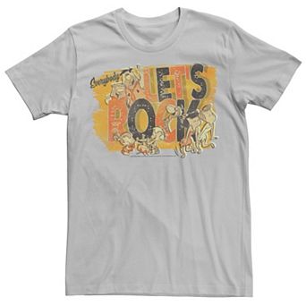 Men's The Flintstones Let's Rock Group Shot Tee