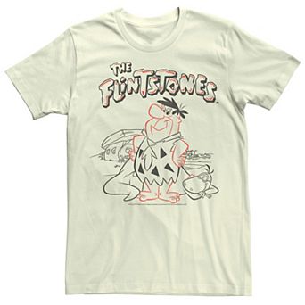 Men's The Flintstones Fred Simple Outline Tee