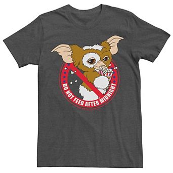 Men's Gremlins Do Not Feed Sign Portriat Tee