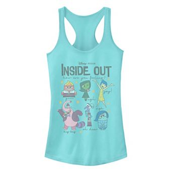 Disney / Pixar's Inside Out Juniors' "How Are You Feeling" Graphic Tank Top