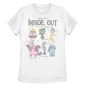Disney / Pixar's Inside Out Juniors' "How Are You Feeling" Graphic Tee