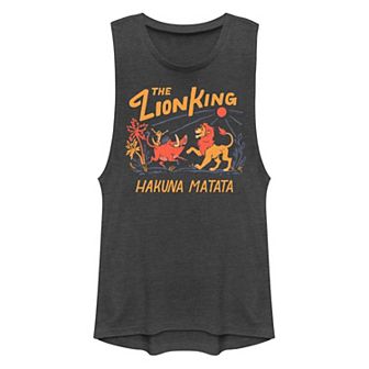 Disney's The Lion King Juniors' "Hakuna Matata" Muscle Graphic Tank Top