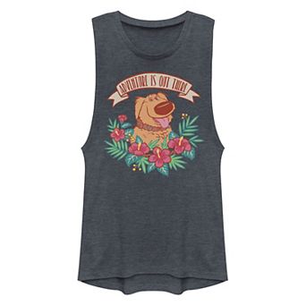 Disney / Pixar Up Dug Juniors' "Adventure Is Out There" Muscle Graphic Tank Top