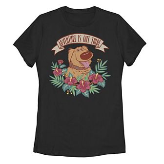 Disney / Pixar's Up Dug Juniors' "Adventure Is Out There" Graphic Tee