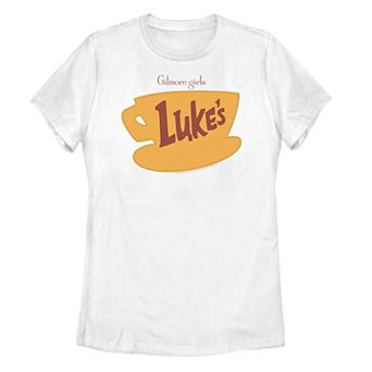 Juniors' Gilmore Girls Luke's Logo Graphic Tee