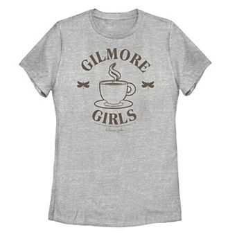 Juniors' Gilmore Girls Coffee Cup Logo Graphic Tee
