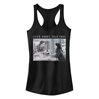 Juniors' Gilmore Girls "Life's Short Talk Fast" Graphic Tank Top