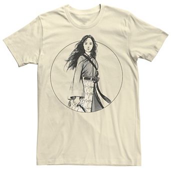 Disney's Mulan Live Action Mulan Simple Portrait Men's Tee