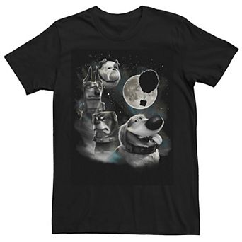 Disney / Pixar's Up Dug & Dogs Men's Moon Portrait Tee