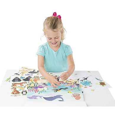 Melissa & Doug Reusable Sticker Pad: Dress-Up - 165+ Reusable Stickers