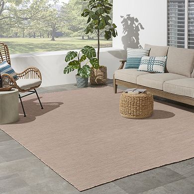 Nourison Positano Natural Indoor Outdoor Rug