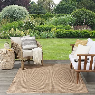 Nourison Positano Natural Indoor Outdoor Rug