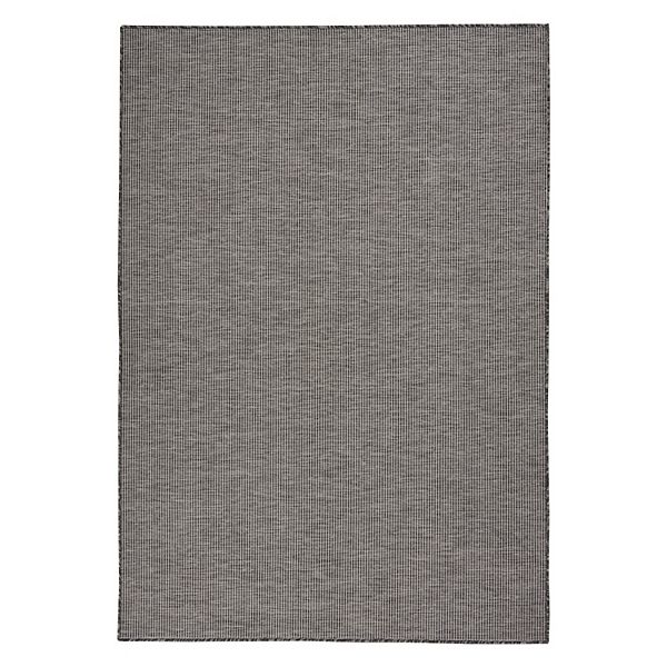 Photo 1 of 8'x10' Rectangle Indoor and Outdoor Loomed Solid Area Rug Gray - Nourison