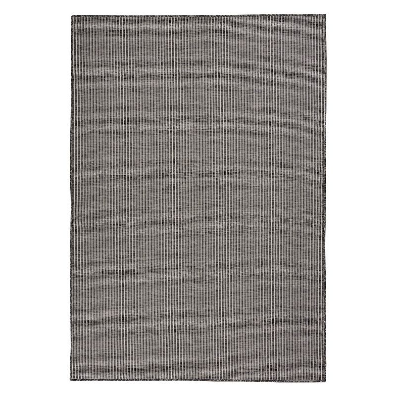 Nourison Positano Natural Indoor Outdoor Rug, Grey, 7X10 Ft