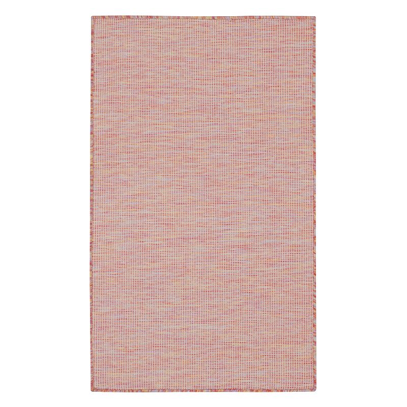 Nourison Positano Natural Indoor Outdoor Rug, Multicolor, 7X10 Ft