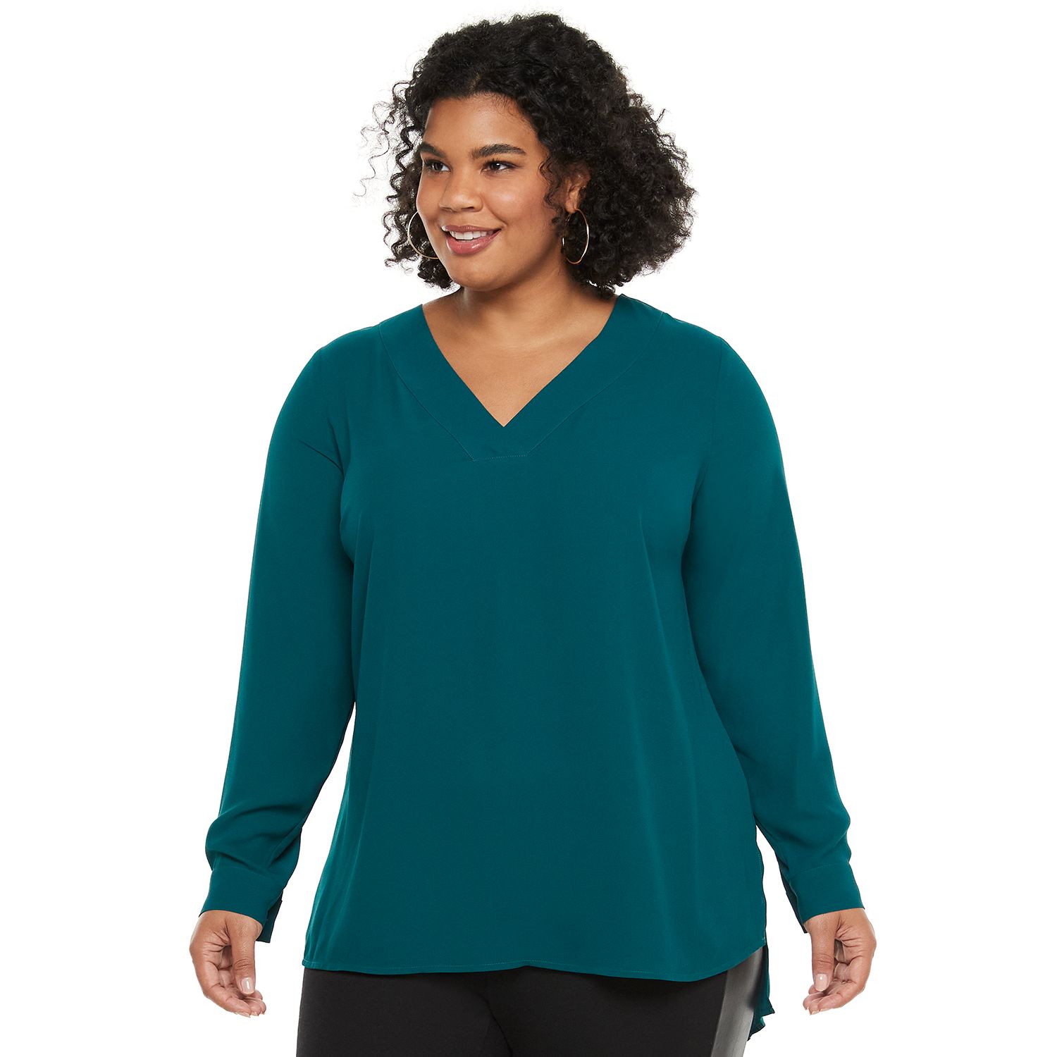 kohls womens plus size tops