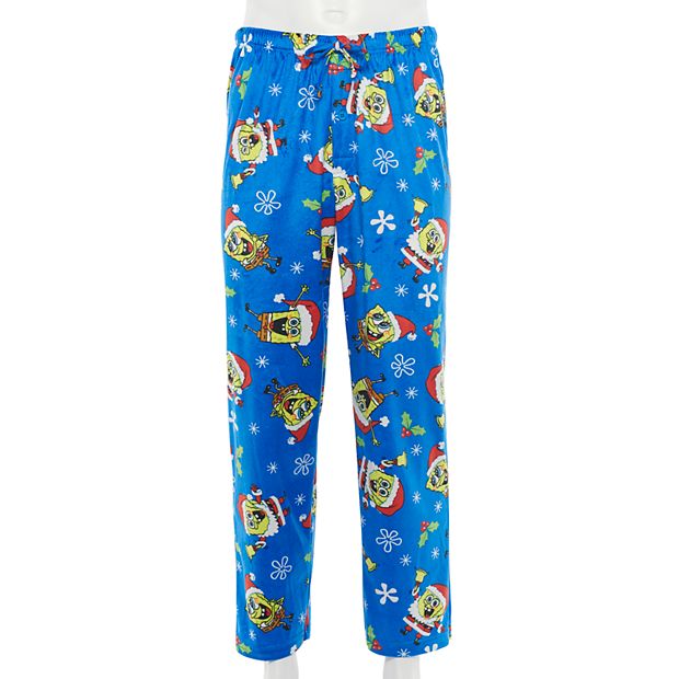 Spongebob Squarepants Pajama Pants with Drawstring & Pockets