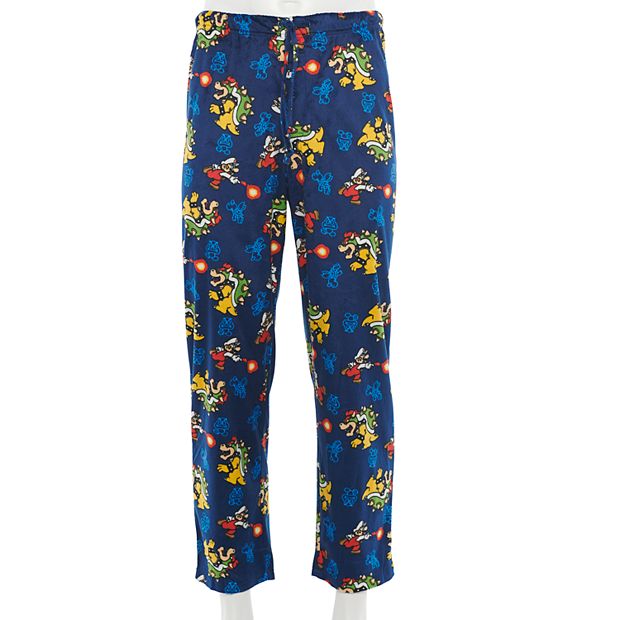 Men s Mario Fire Pajama Pant