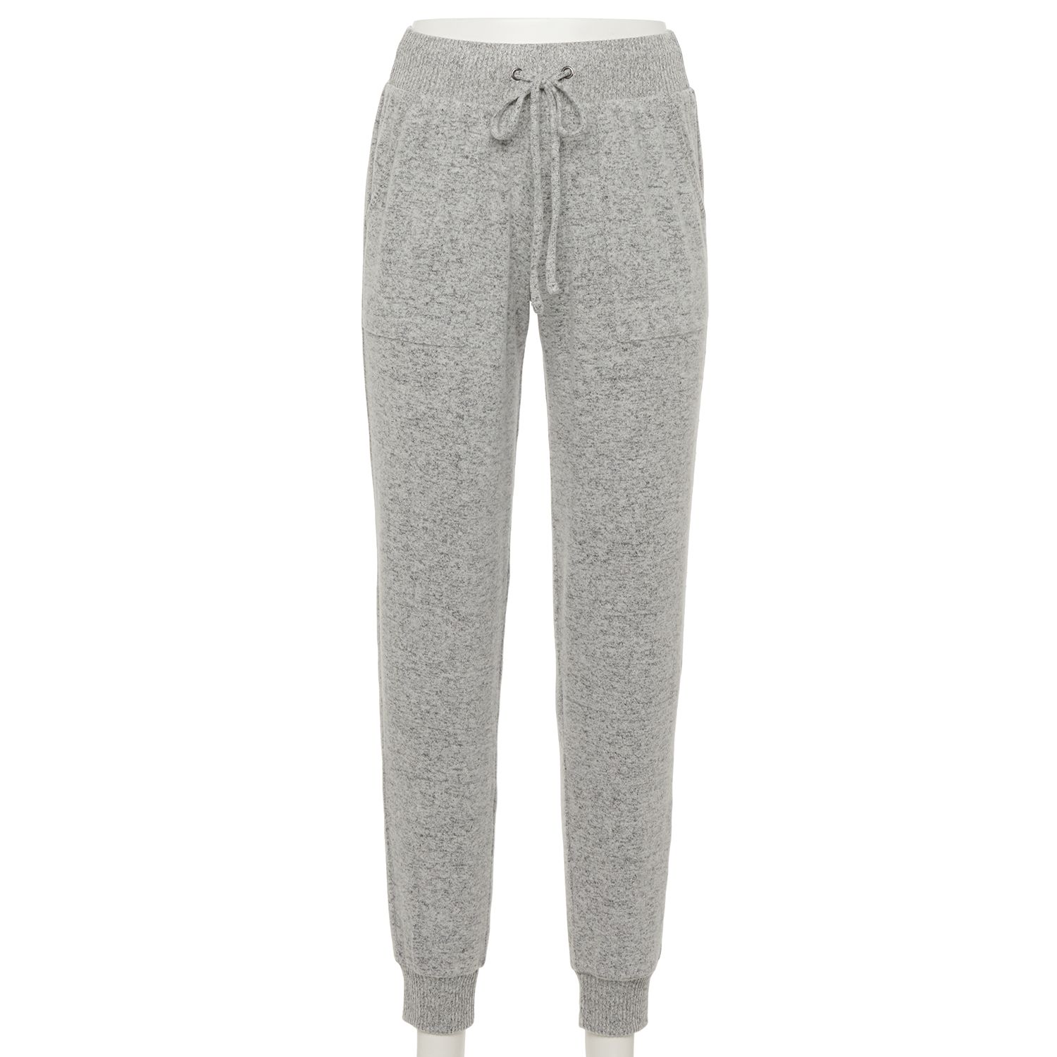 womens gray joggers