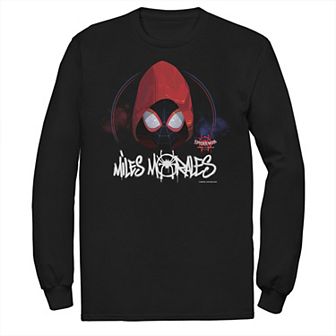 Men's Marvel Spiderverse Spider-Man Red Hood Tee