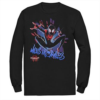 Men's Marvel Spiderverse Spidey Graffiti Explosion Tee
