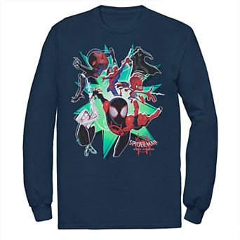 Men's Marvel Spider-Man Spiderverse Action Group Tee