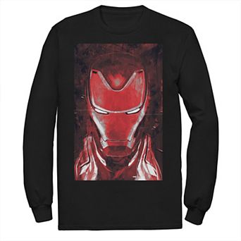 Men's Marvel Avengers Endgame Red Iron Man Portrait Tee