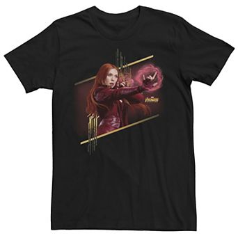 Men's Marvel Avengers Infinity War Scarlet Witch Portrait Tee