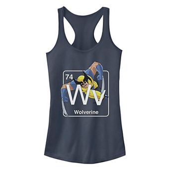 Juniors' Marvel X-Men Wolverine Element Graphic Tank Top