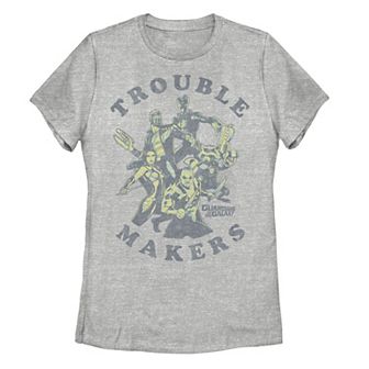 Juniors' Marvel Guardians Of The Galaxy Trouble Makers Tee