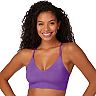 Women's Maidenform® Pure Comfort Wireless V-Neck Pullover Bra with Lace Back DM7679