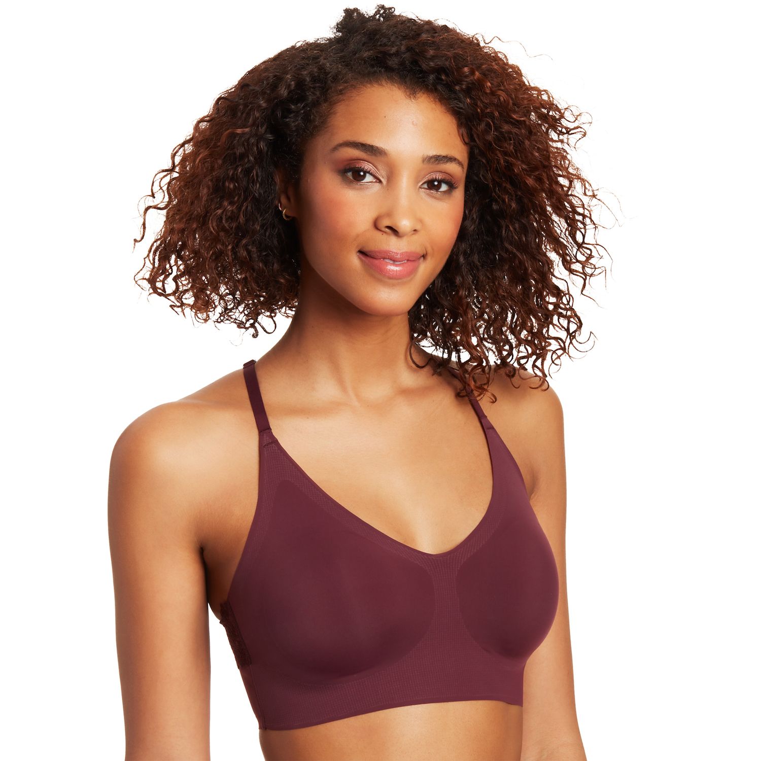 lace back sports bra