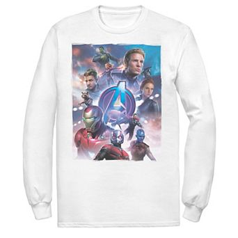 Men's Marvel Avengers Endgame Main Character Poster Tee