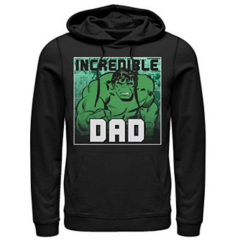 Men's Marvel Hulk Father's Day Incredible Dad Hoodie