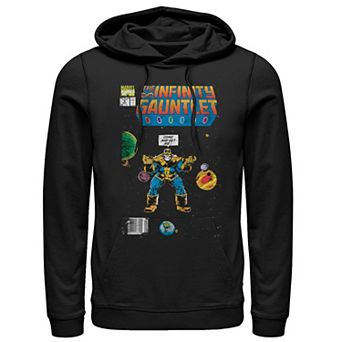 Men's Marvel Thanos Infinity Gauntlet Comic Book Hoodie