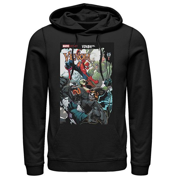 Men's Marvel Legacy Venom Inc. The Battle Begins Comic Hoodie