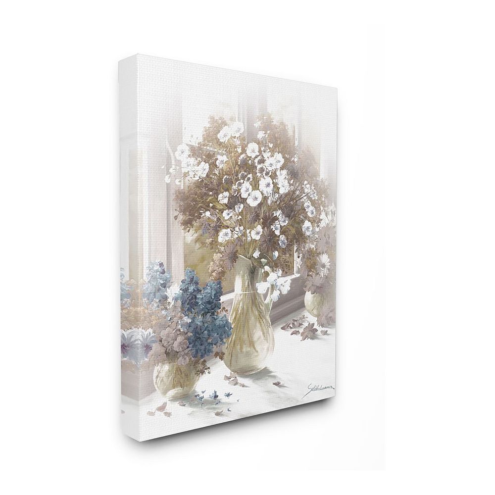 Stupell Home Decor Flower Vase Canvas Wall Art