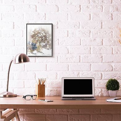 Stupell Home Decor Flower Vase Framed Wall Art
