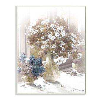 Stupell Home Decor Flower Vase Plaque Wall Art