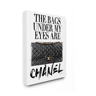 Stupell Home Decor Glam Bags Canvas Wall Art