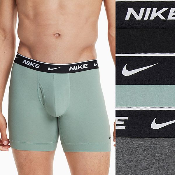 Nike, Underwear & Socks, Nike Everyday Cotton Brief 3pack Xl Black Gray  Blue